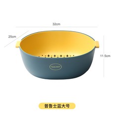 Mar.20 208번 2단 비닐건조물건조대 과일쟁반 집 창의건조물건조용 주방과일건조물건조대Z, 프로 스 블 루 라 지