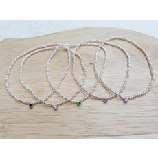 다이아큐빅테니스발찌