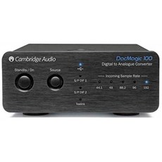 Cambridge Audio DacMagic 100 디지털-아날로그 변환기-최대 24 비트 / 192kHz 2 x S / PDIF 입력 Tosl, 단일상품