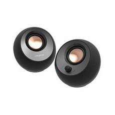 [아마존베스트]Creative Pebble V3 Minimalistic 2.0 USB-C Desktop Speakers with USB Audio Clear Dial, 2.0 USBC Speaker with Bluetoo, 상세 설명 참조0, 상세 설명 참조0