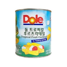 돌 트로피칼 후르츠 칵테일 과일 통조림 캔 3kg, 1개