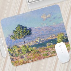 클로드 패드 노트북 게임용 PC 데스크 마우스 아트 소형 컴퓨터 모네 매트 키보드 사무실 게이머, LockEdge290x250x2mm, A8, 1개