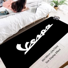 러그 매트 방지 입구 V-Vespa 오토바이 도어매트 주방 카펫 장식 요가 발코니 실내 카펫 홈 바닥 미끄럼, 40x60cm-mini, MD022836