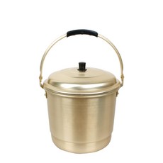 카시안 황들통 CH 양은 들통 곰솥 찜기 찜통 양동이 냄비, 소