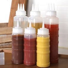 리빙패밀리 뚜껑 잘라쓰는 소스통 1구, 300ml, 12개