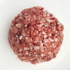 돼지고기 목살 다짐육 500g 돼지민찌 패티 만두소 라구소스 민찌 냉동 목심 볶음용, 1개