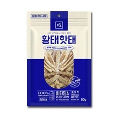 애견간식 황태 핫태 1팩 80g