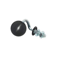 옴니플로프트 OF35-55R - 고무 유리 핸들링 볼 캐스터. 1 ⅜ M14 x 1.5 스레드, 1개
