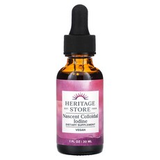 Heritage Store 내슨트 요오드 콜로이드성 30ml(1fl oz), Heritage Store 내슨트 요오..., 1개, 30ml