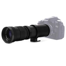 카메라렌즈 420800mm F8316 수동 슈퍼 망원 줌 T2 어댑터 니콘 D3200 D3300 D5200 D5500 D7000 D7200 D800 D90 DSLR, 1.Nikon