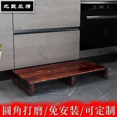 발거치대 다리받침대 원목 발 디딤대 계단 사무실 발판 키친 맞춤, 01 40x30x11 원목 노 가리개2 지지
