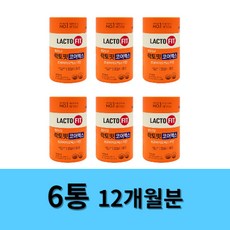 락토핏 생유산균 코어 5X 60포 6통 12개월분