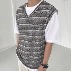남자오버핏여름조끼