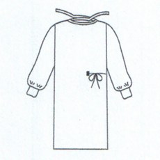 유한킴벌리 멸균 수술용가운(L) (45개/BOX)/병원용 수술용 가운 의사용 간호사용 수술복, 단일상품