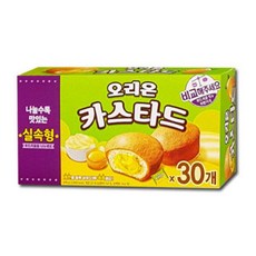 오리온 카스타드 실속형 대용량 30개입 690g x 6개