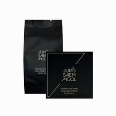 정샘물 에센셜 스킨 누더 롱웨어 쿠션 (본품+리필), 1개, 미 디 엄