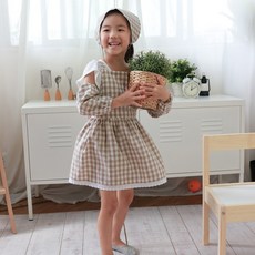 키즈린넨앞치마