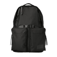 SSRL dual pocket backpack / black