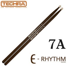 Techra Pairs - E-Rhythm Sticks 7A / 테크라 전자드럼용 카본 스틱, *, *