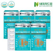 조아제약 네이처드림 뼈에 좋은 칼슘마그네슘비타민D아연 1000mg x 30정 5박스, 1, 없음/없음/없음