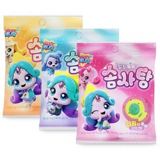 슈팅스타 캐치티니핑 팝핑톡톡 솜사탕, 3개, 9g