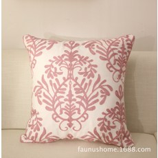 꽃자수쿠션