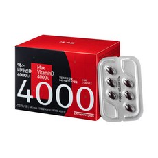 [정관장LAB] 맥스 비타민D 4000IU(340mg×120캡슐)