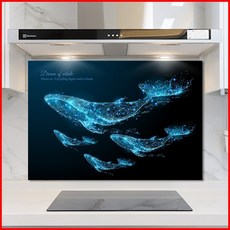 주방아트보드고래의꿈실버