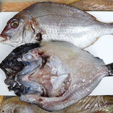 속살이 두툼한 반건조생선 반건조 우럭 참돔, 반건조 우럭&참돔셋트, 1개
