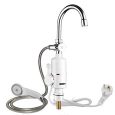 KBAYBO 인스턴트 온수 수도꼭지 히터 차가운 난방 수도꼭지 Tankless 순간 온수기 전기 주방 온수기 탭, 06 A-077_02 체코_01 Eu 플러그