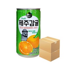 참맑은 제주감귤 175ml 30캔 2박스(60캔), 60개