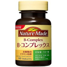 6. NATUREMADE (네이쳐 메이드) 오츠카 제약 네이쳐 메이드 B- 콤플렉스 60 마리 B000FQTQV8, One Color_60 마리, One Color_60 마리, 상세 설명 참조0