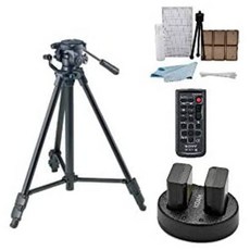 Sony VCT-R640 21 to 56-Inch Tripod with 3-Way Panhead + Focus Camera C, 상세내용참조