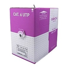 [가온전선] CAT.6 UTP 랜케이블 [그레이/300m] [1롤/단선/박스], 상세페이지 참조, 1개