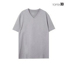 탑텐쿨에어브이넥반팔티