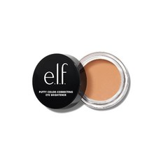 e.l.f. Putty Colour-Correcting Eye Brightener 퍼티 컬러 코렉팅 아이 브라이트너 언더아이 다크서클 감소를 위한 프라이머 비건 동물 실험 프리, 1개, Light/Medium