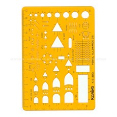KORING(코링) 템플릿 K-E-403 (전자기호정규) 상품 이미지