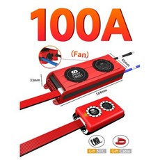 팬 120A 8S 댈리 이온 24V 4S 전류 1A Bms Lifepo4 12V 10S 3S 36V 100A 200A 80A BMS 500A 6S 60A 7S 30A 150A 밸런, 127) Li-ion 10S - 100A with fa