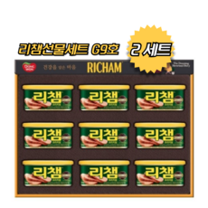 동원 리챔 G9호 선물세트 햄세트+쇼핑백포함, 2세트