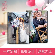 others 아름 다운 사진관 사진첩 맞 춤 형 웨 딩 사진 16 인치 크 리 스 탈 앨범 제작 책 고급 정밀 수정 입본 기념 결혼 diy 양면 20 페이지 세로 12