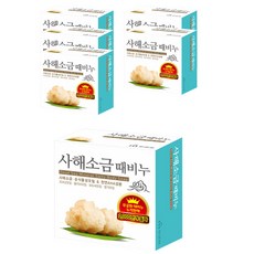 무궁화 사해소금 때비누 목욕비누, 100g, 6개