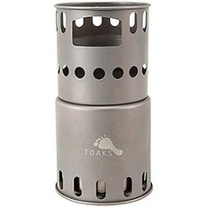 TOAKS TOAKS(토크스) 야외 캠프 티타늄 콤팩트 스토브 B.P 우드 버닝 STV-11 【일본】12706, 1cm, 1개