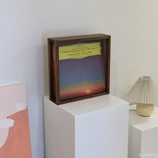 두루주 lp보관함 lp보관, 월넛