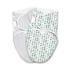 Luxe Easy Change Swaddle – Size Small Medium 0-3 Months 2-Pack (Gum Drops (0-3 Month Gum Drops), 0-3 Month, Gum Drops
