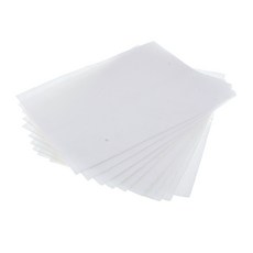 GHSHOP DIY 융합 유리 공급을위한 10 장 유리 융합 종이 세라믹 섬유 광장, 210 × 297x1mm, 화이트, 유리 섬유, 10개