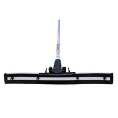 FlexSweep 상업용 24인치 헤비 듀티 플로어 스퀴지 바이 플렉스 스윕깨지지 않는 손잡이, 1개