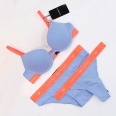 엠포리오알마니 아이코닉 로고 푸쉬업 브라팬티세트 9P317 00630