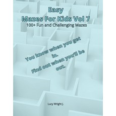 Easy Mazes For Kids Vol 7: 100+ Fun and Challenging Mazes Paperback, Smart Draw America, English, 9781801763257