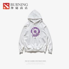 커플맨투맨 Burning DOTA2클래식한 불후 주제 남녀식 후드 커플용품 캐주얼