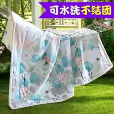 봄 여름 얇은 이불 통기성 쿨링 코튼 퀼트 에어컨 부드러운 사무실 낮잠 담요 침대 커버 및 침대보, 9